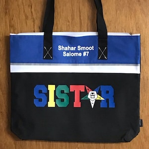 SISTAR 2 Tone Tote Bag
