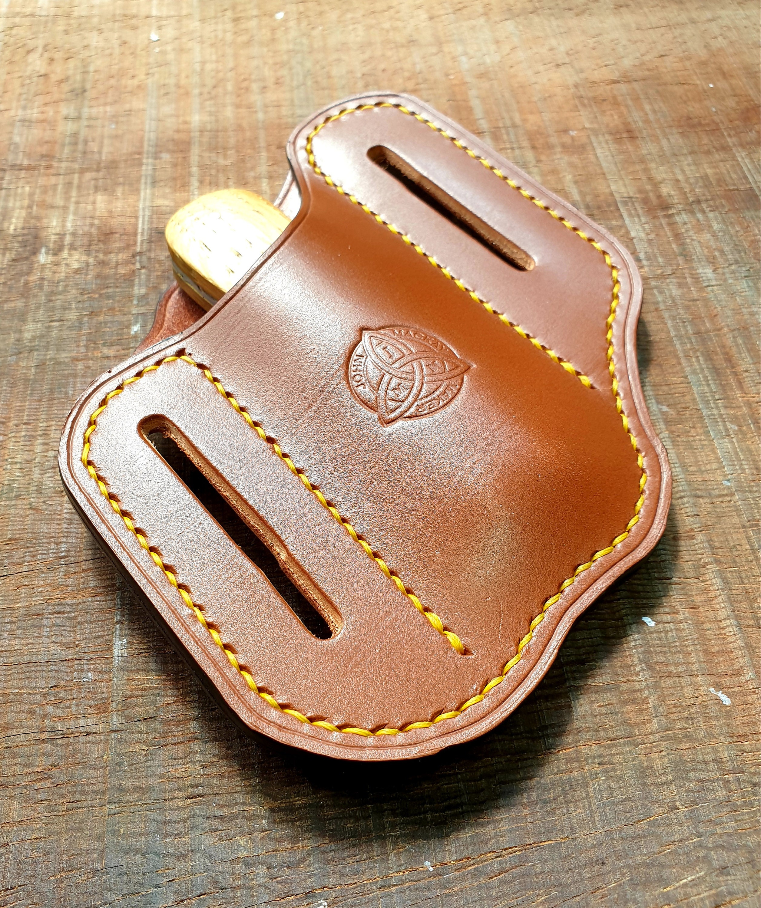 Pancake Sheath Pocket Knife Sheath Belt Sheath Pocket Etsy