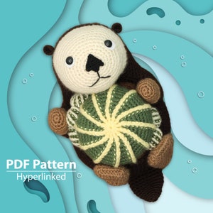 Pattern: Amigurumi sea otter instructions • Crochet step by step • Hyperlinked tutorial