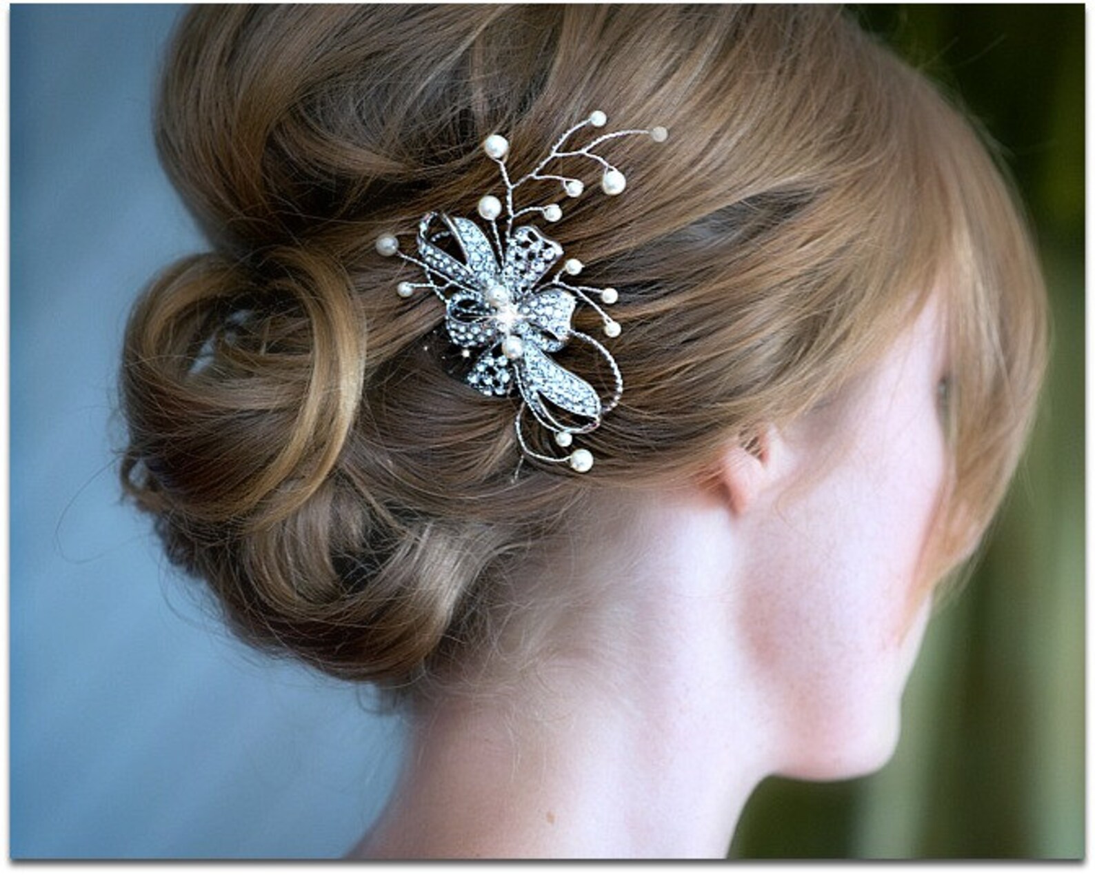 Wedding Hair Accessorieswedding Fascinator Bridal Hair Comb Etsy