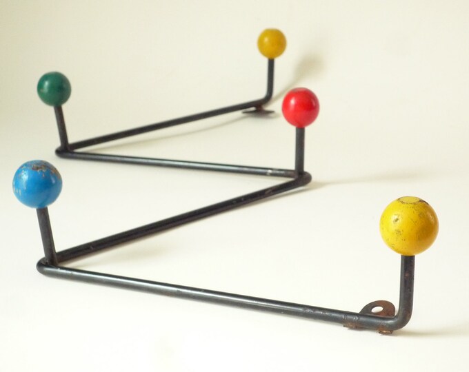 Coat Rack Mid Century Atomic 1950s Retro Etsy