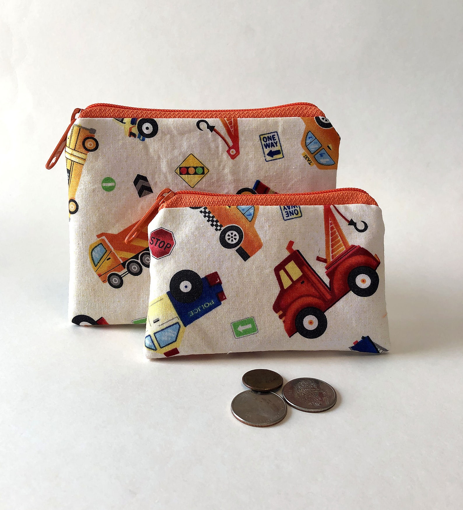 Truck Coin Purse for Boys Boys Coin Pouch School Money Bag Etsy