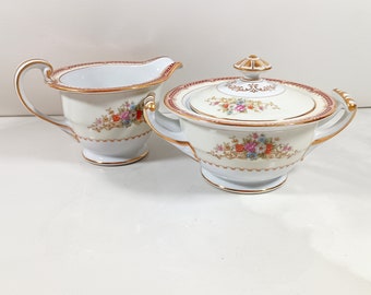 Vintage Rose China Japan (noritake) RO6 91 Piece Fine China