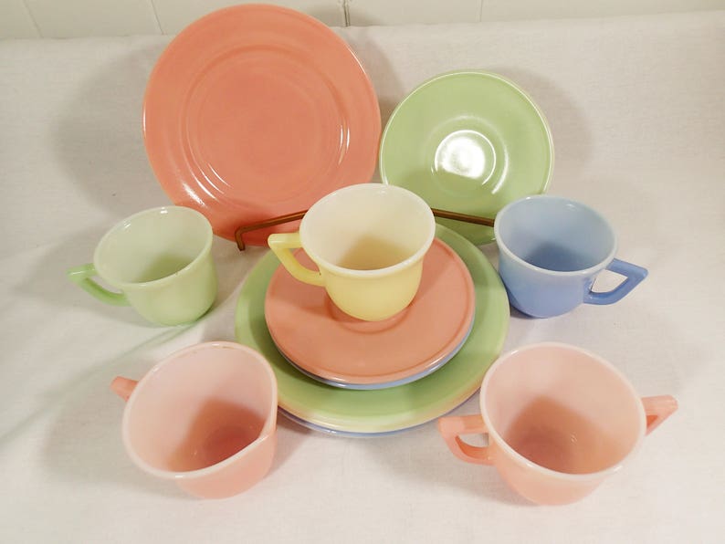 hazel atlas little hostess party set