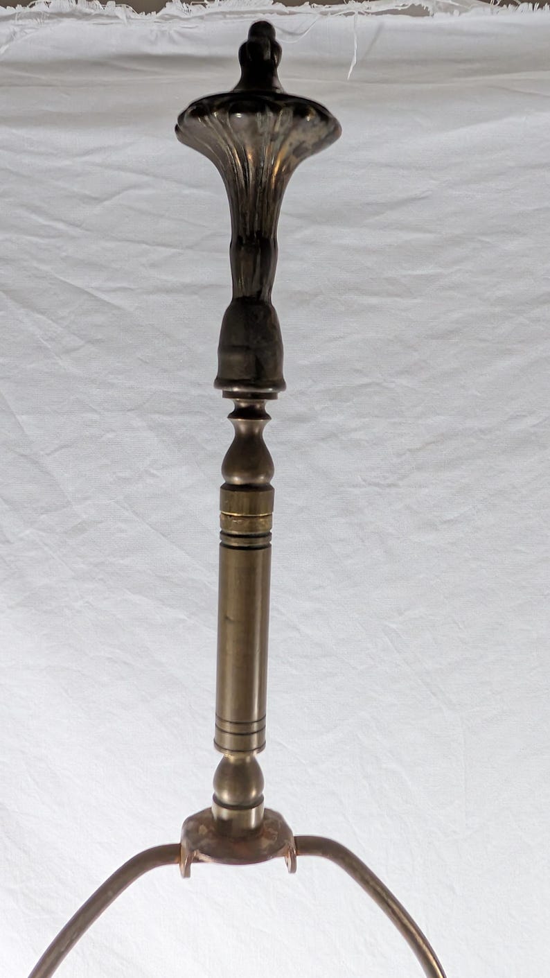 Antique Egyptian Revival Art Nouveau Rebuilt From Matched Pair Original Parts image 11