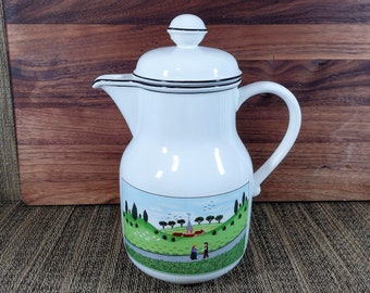 Villeroy & Boch Naifポットウォーター（新品未使用） Villeroy and Boch Naif Dinnerware Amish Folk Art Style Countryside