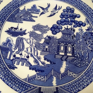 Johnson Brothers Blue Willow, Made in England Dinnerware, Newer Dishwasher, Freezer, Microwave proof. Pieces sold individually