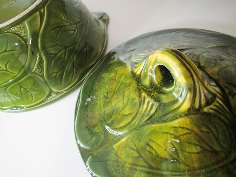 Covered casserole California Original Pottery serving bowl Tureen 899