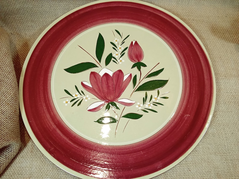 Mid Century 1950s Stangl Pottery Magnolia Dinnerware Selection Etsy