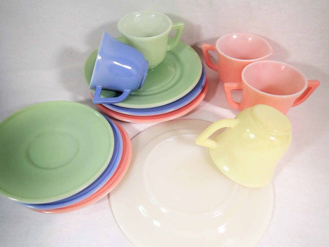 hazel atlas little hostess party set
