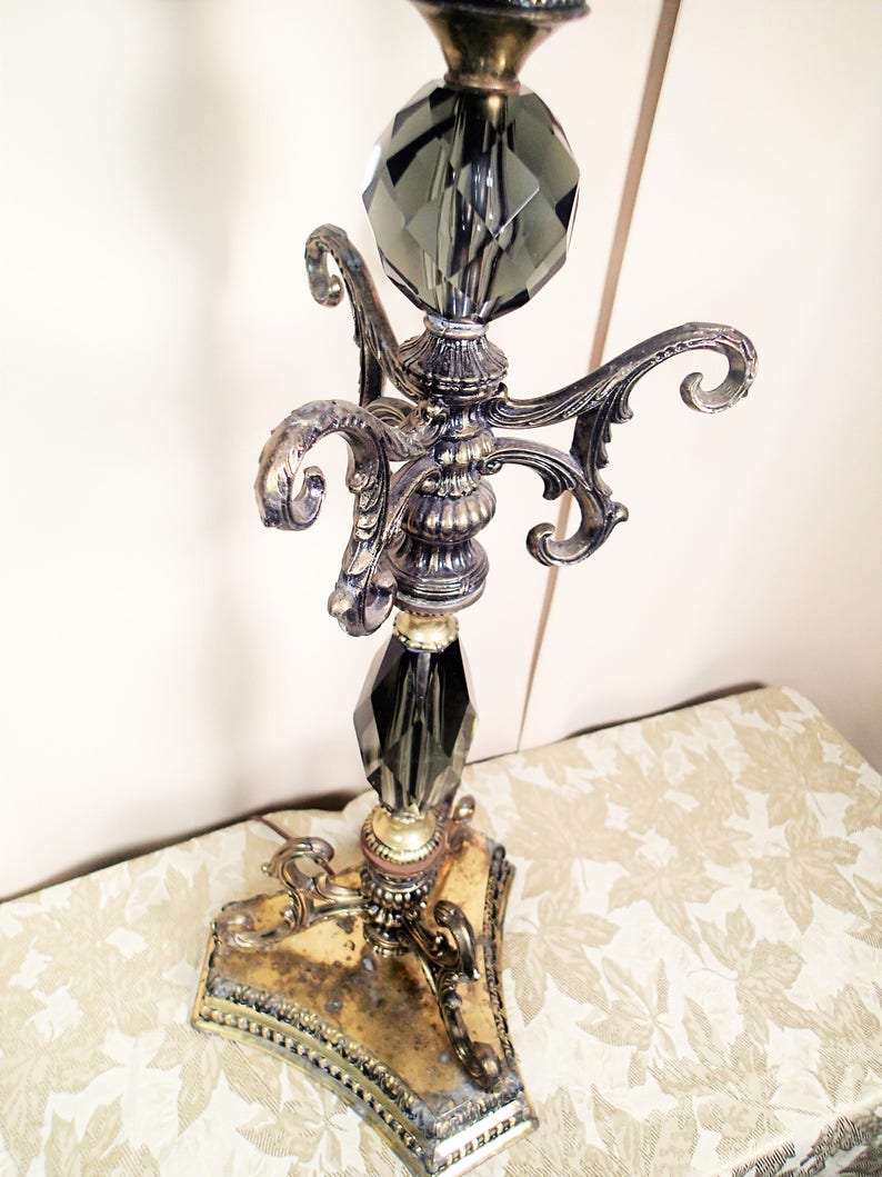 Table Lamp Hollywood Regency Kitsch Shabby Gothic table lamp