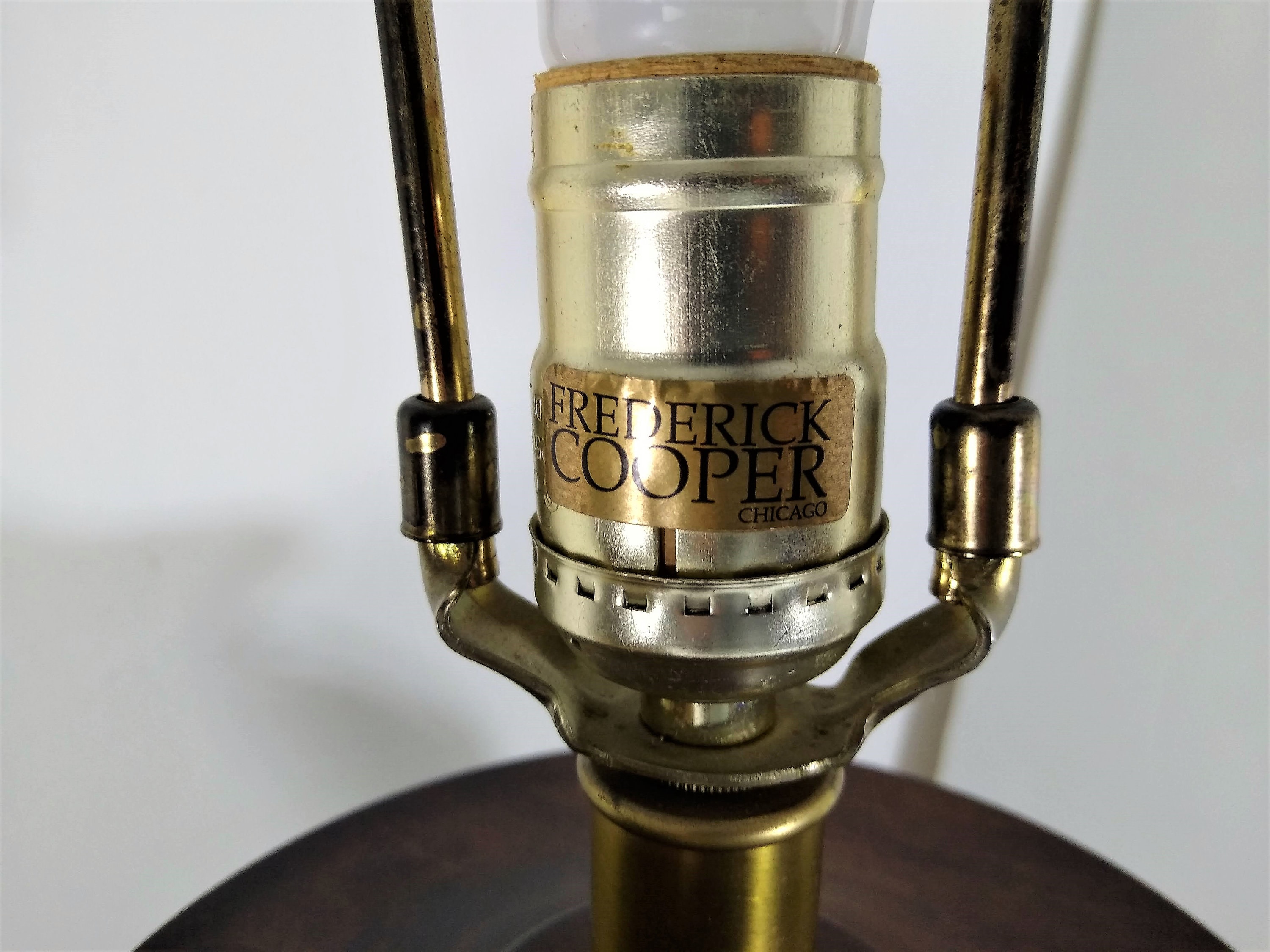 Mid Century Frederick Cooper Hammered Brass Urn Table Lamps Mid Century Frederick Cooper Hammered Brass Urn Table Lamps