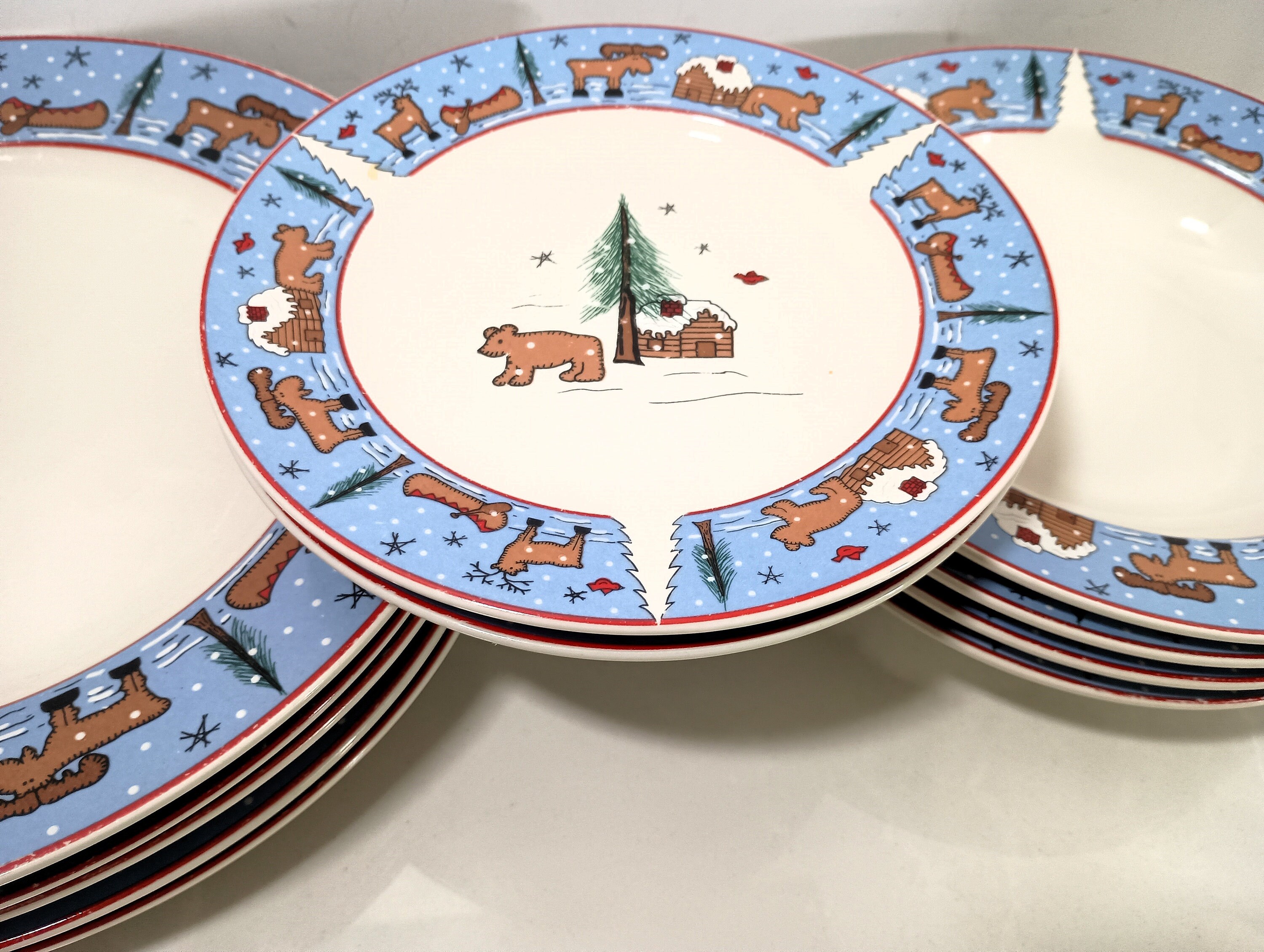 Rustic Bear Lodge Dinnerware Set – Western Passion