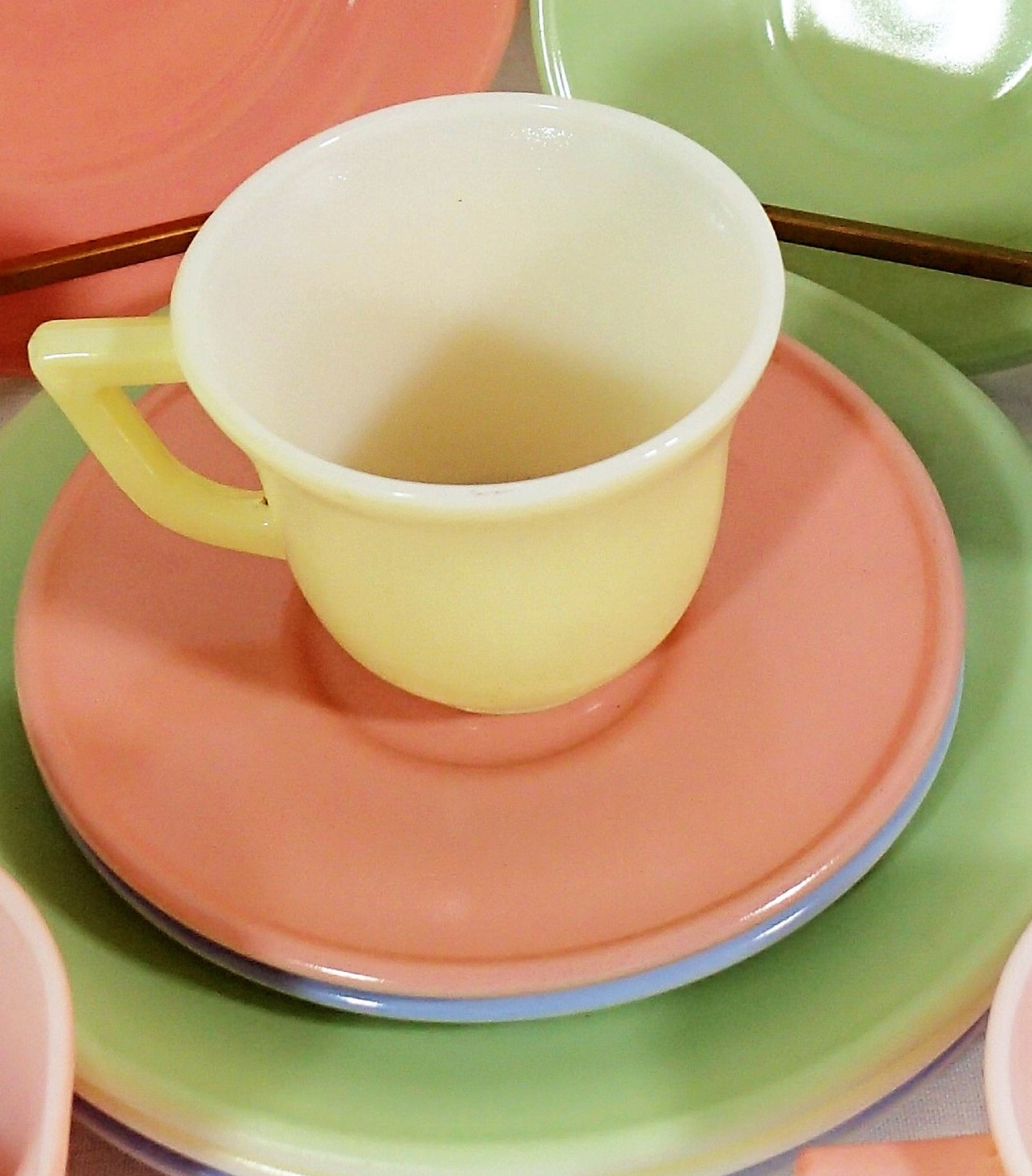 hazel atlas little hostess party set