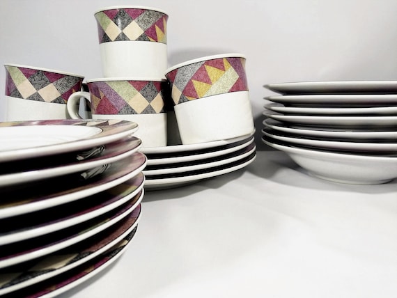 Studio Nova Palm Desert Dinnerware - 25 Pieces Sold in Sets of 4