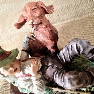 Boy With Dog Armani - Etsy