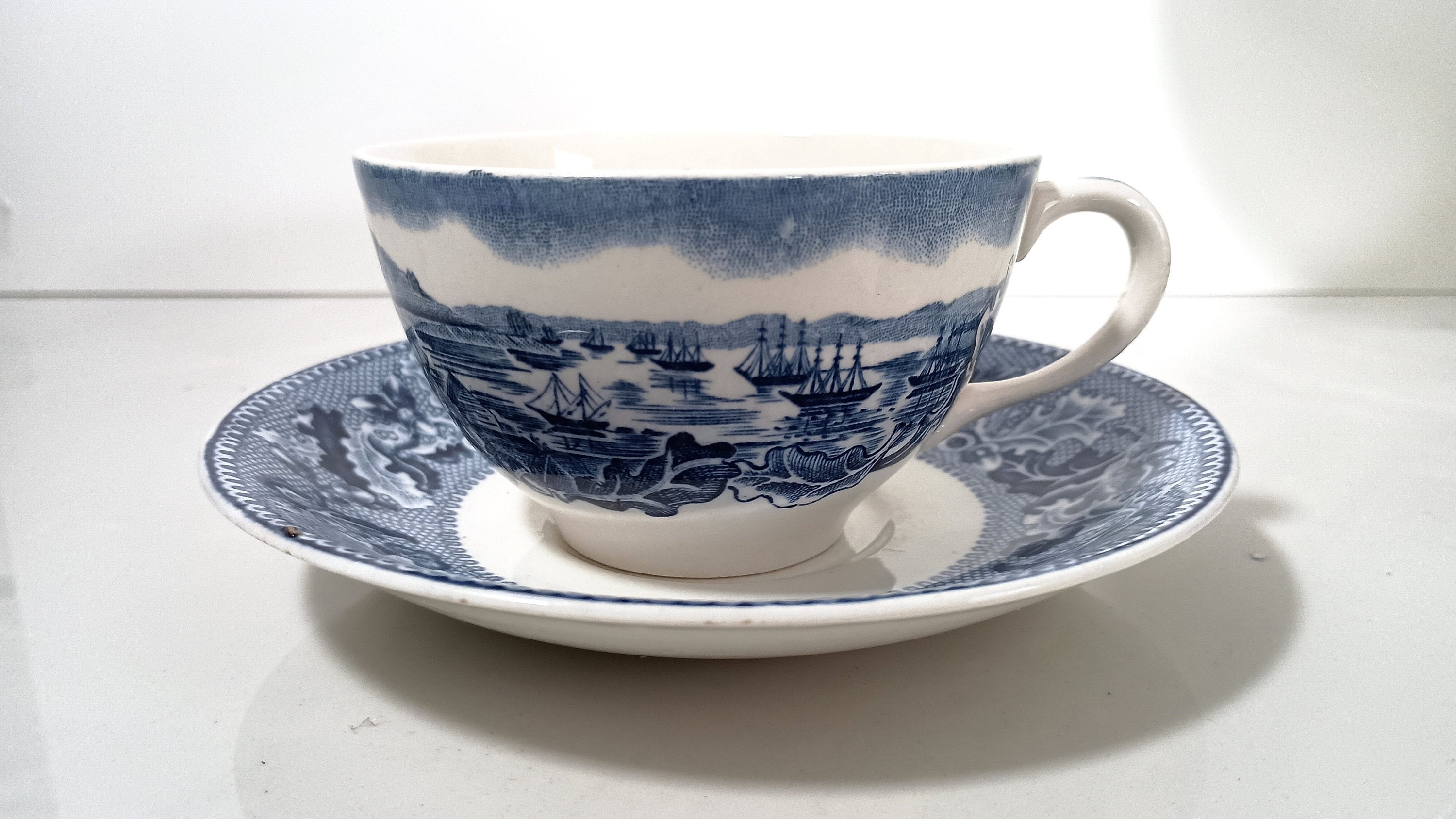 Johnson Brothers Historic America Blue Transferware Dinnerware