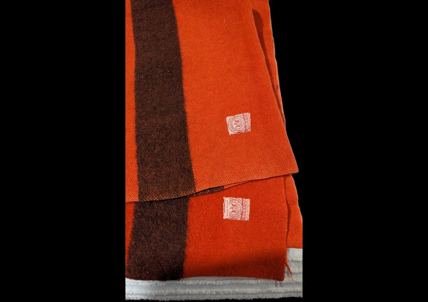 Hudson Bay Point Trapper Blanket, Red Double Uncut Extra Long