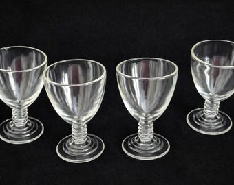Anchor Hocking Manhattan Cordial Glasses Set of 4