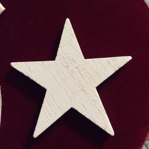 Medium wood blank, star, tree, pumpkin, button craft supply