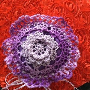 Hand crocheted sachets with essential oils image 6