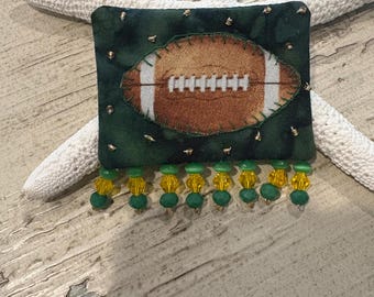 Yea! Packer football pin brooch
