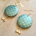 see more listings in the Hand painted earrings section