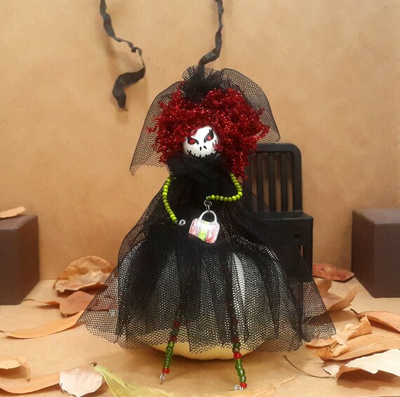 Cute and Creepy Halloween Dolls Halloween Zombie Spooky Etsy