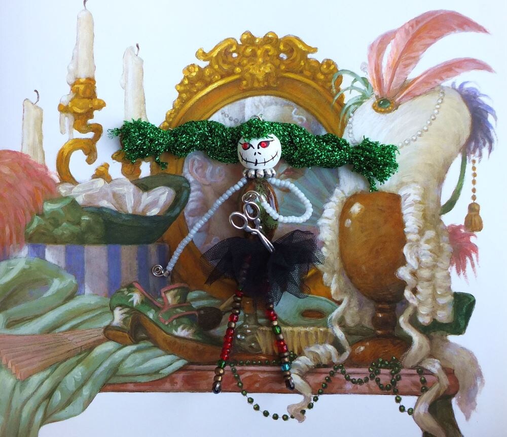Cute Creepy zombie Christmas tree ornament Christmas decor  Etsy