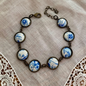 Vintage Tin Bracelet