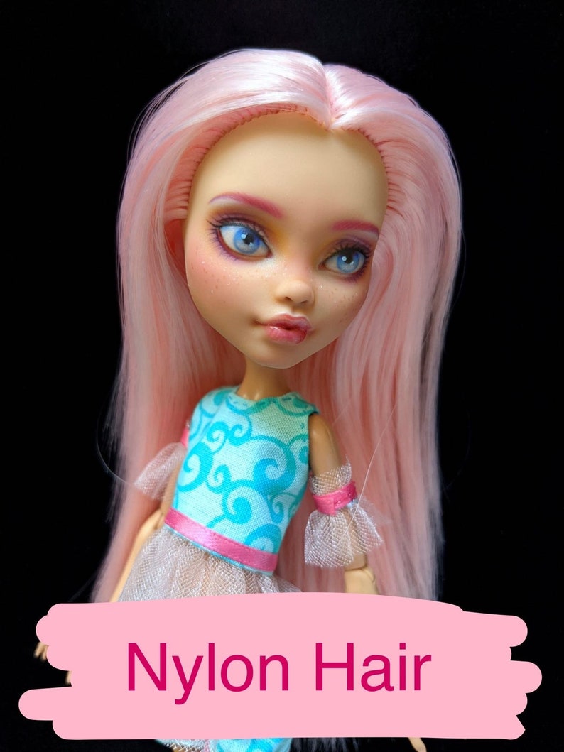 Doll Hair Reroot Commission Custom Reroot Monster High Ever Etsy