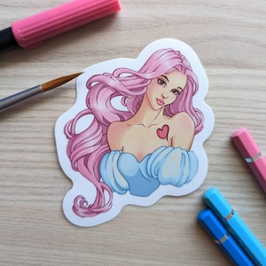 Doll Vinyl Sticker
