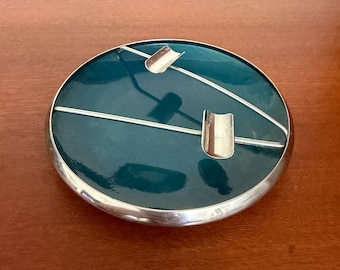 Cathrineholm for the Norwegian America Line Grete Prytz Kittelsen Enamel Ashtray