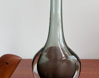 Nils Landberg for Orrefors Sweden Glass Vase