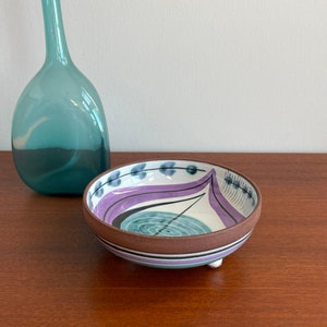 Jani Keramik Jane Wåhlstedt Sweden Ceramic Footed Bowl