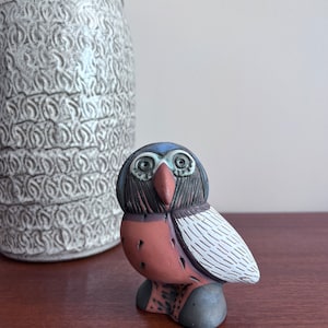 Susana Espinosa Puerto Rico Pottery Owl