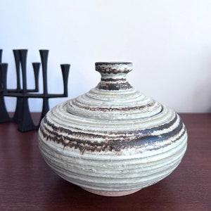 Rosenthal Netter Pottery Lidded Vessel Vintage Ceramic
