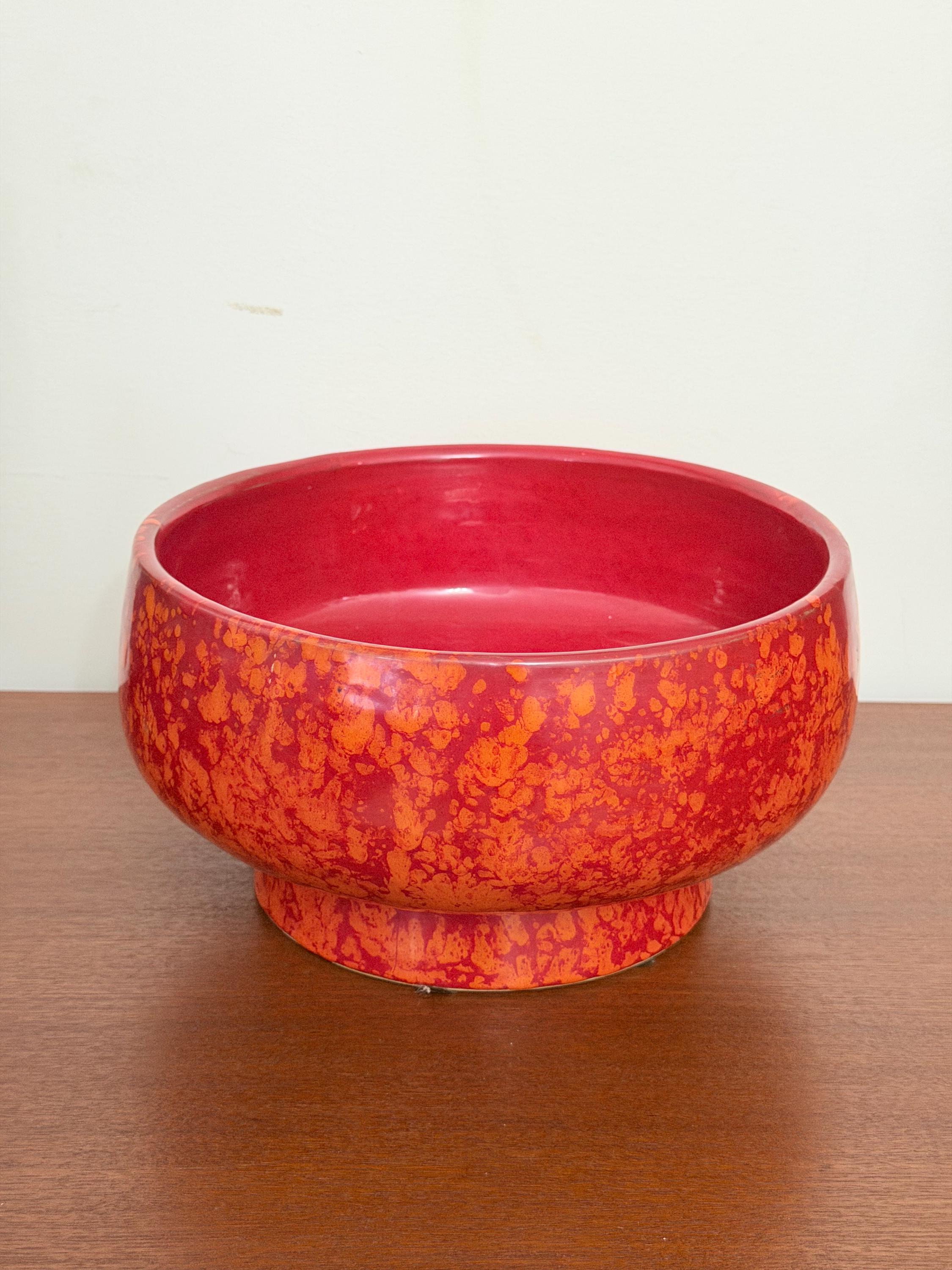 FLAVIA   フラビア　灰皿　イタリア製　赤 Flavia Pottery - Etsy