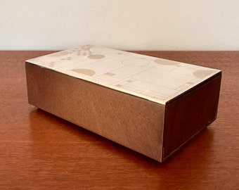 ビンテージ　'70s スヌーピー Walnut trinket box ビンテージ '70s スヌーピー Walnut trinket box