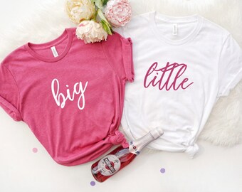 top unisex blanco grande y rosa - XS-XL hermanas de la hermandad revelan prisa