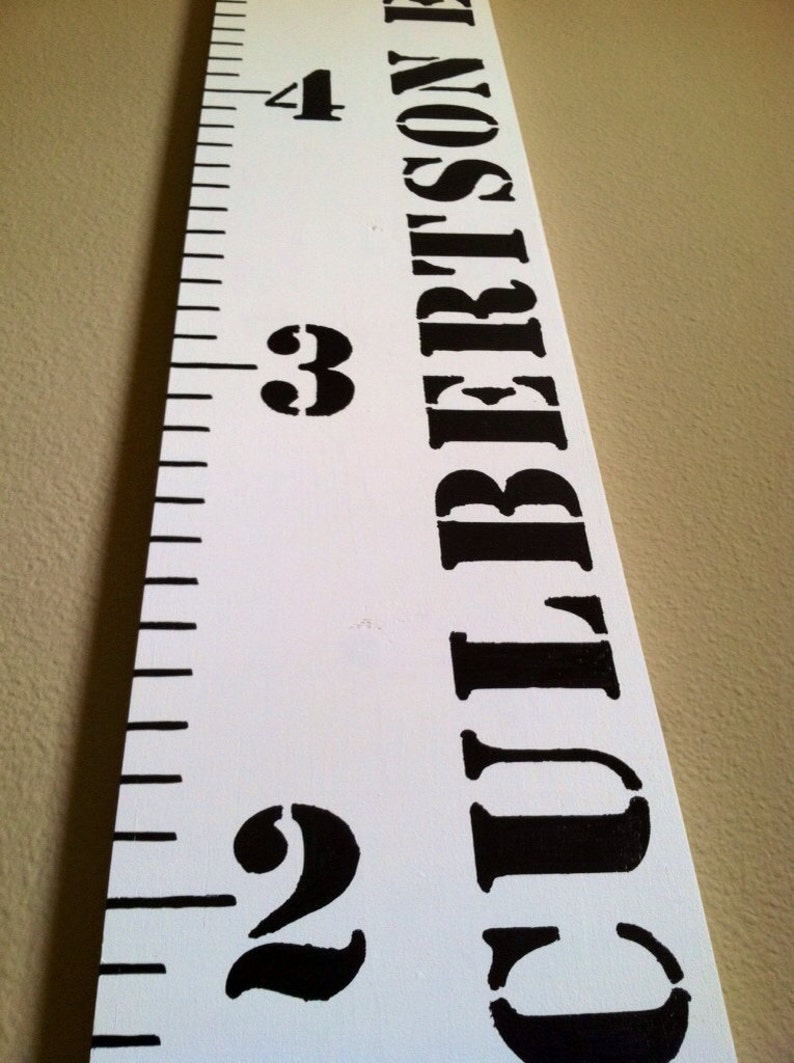 Personalized Growth Chart Etsy