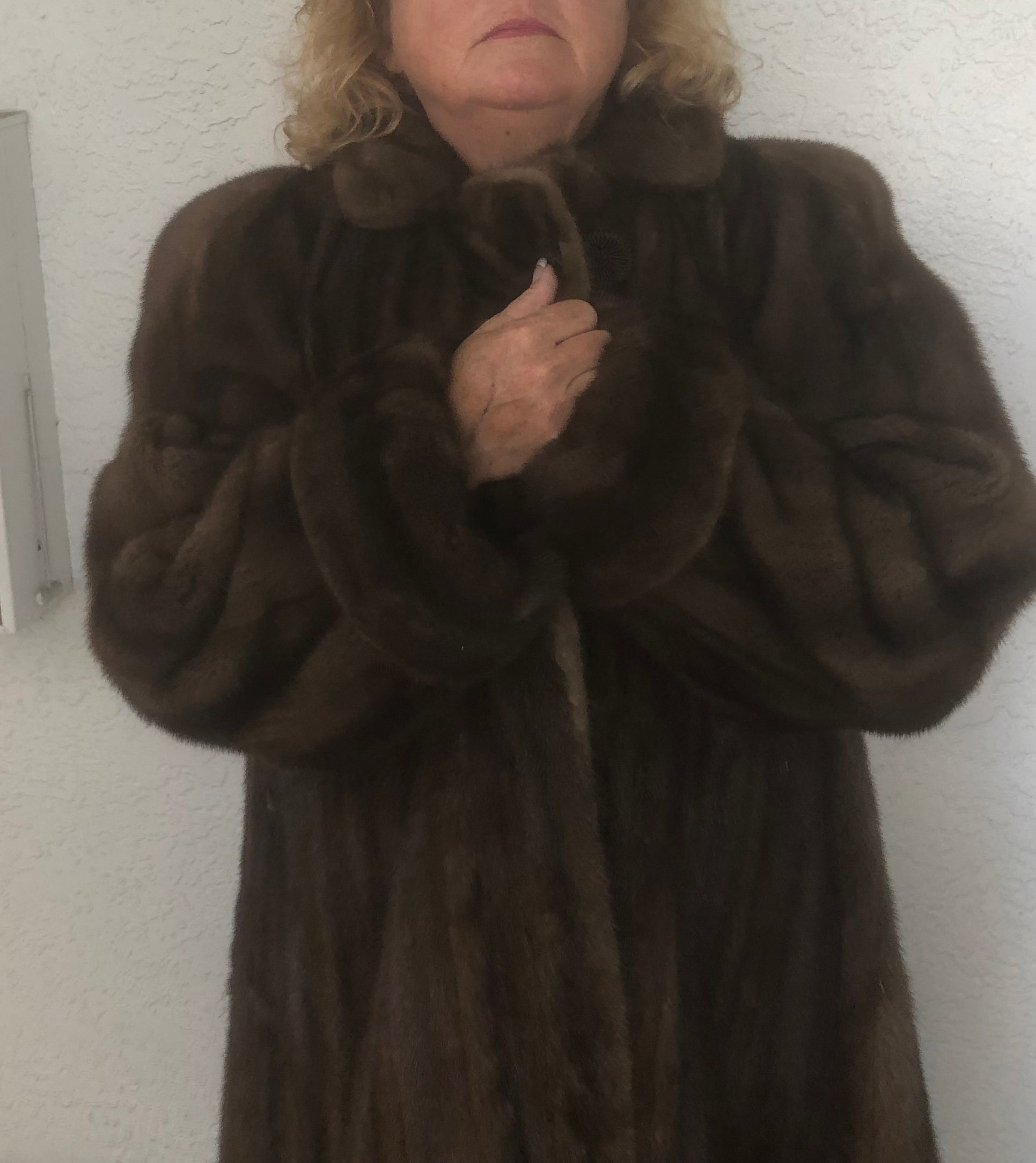 Vintage Full Length Sable Mink Coat Custom Made in Italy With Etsy