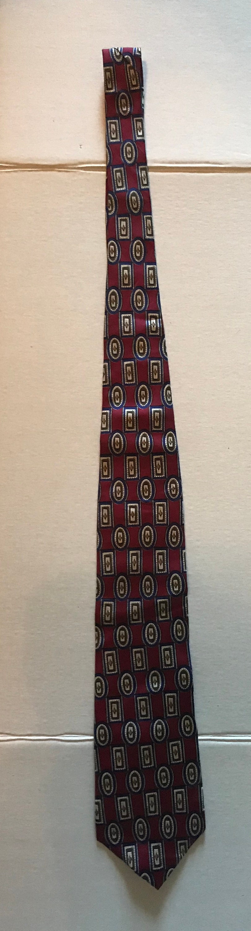 Vintage Tie Bert Pulitzer Made in the USA Burgandy - Etsy