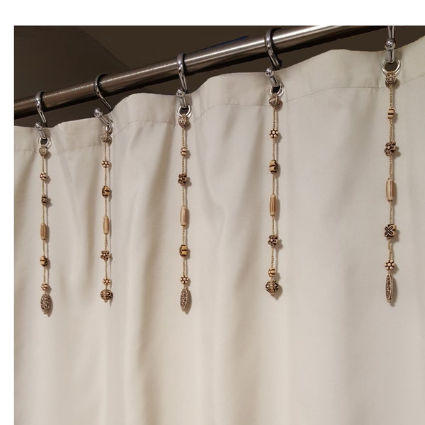 Wood Bead Curtain Etsy