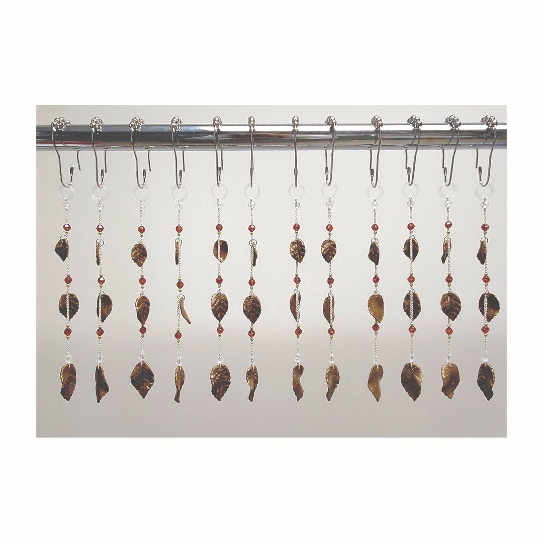 Decorative Shower Curtain Hook Accents/charms/ Ornaments Leaves of