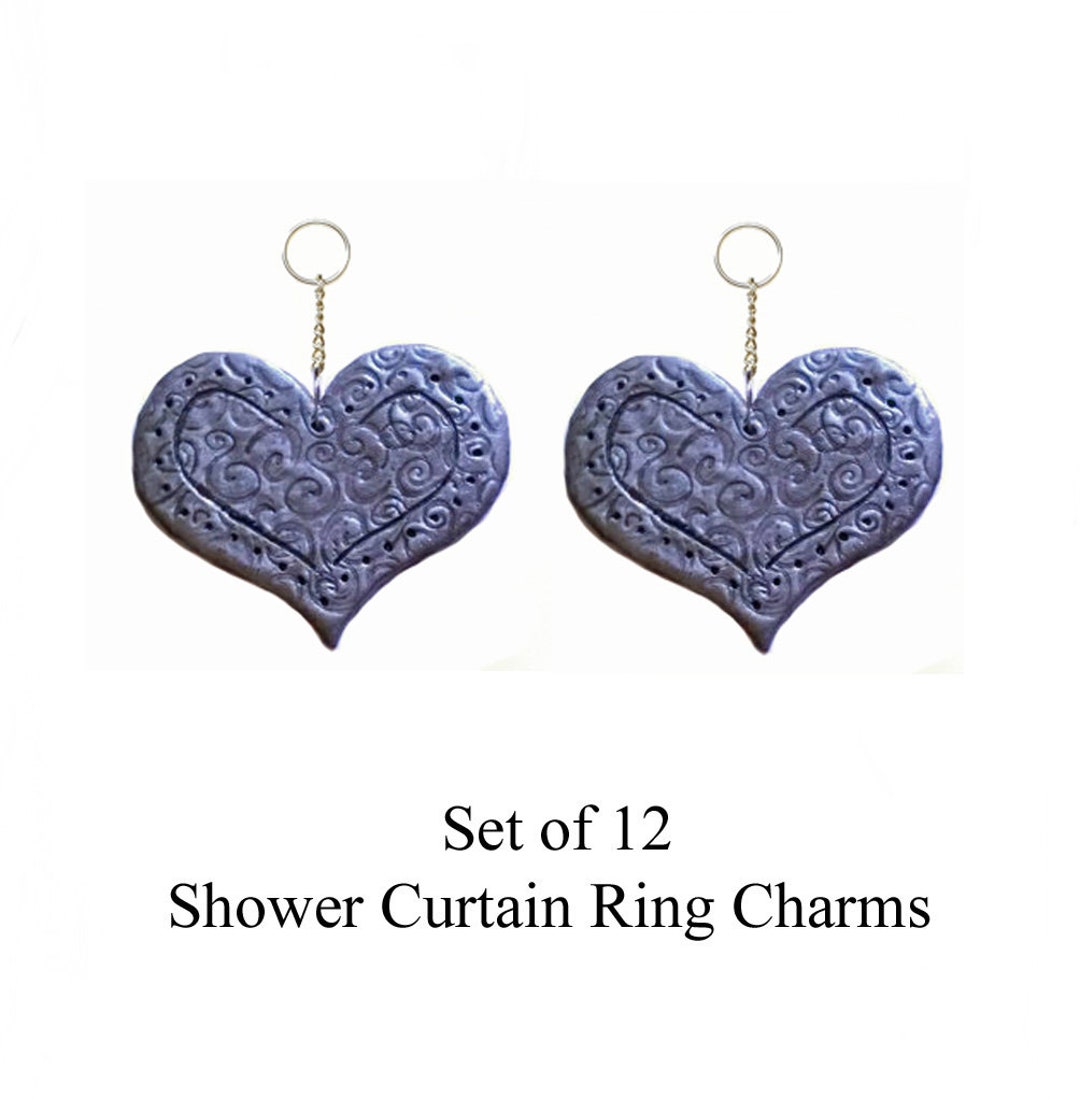 Decorative Shower Curtain Hook Accents/charms/ Ornaments... Filigree