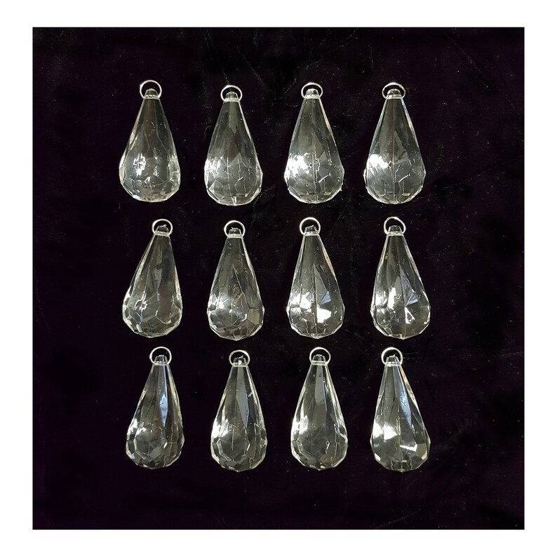 New Tear Drops Shower Curtain Ring Charms Etsy