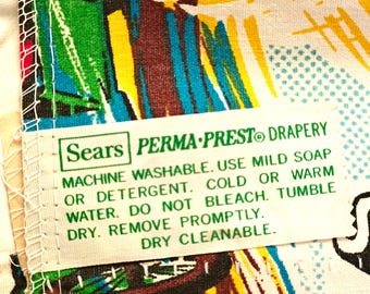 ケアベア カーテン Sears PERMA PRESTO ヴィンテージ ケアベア