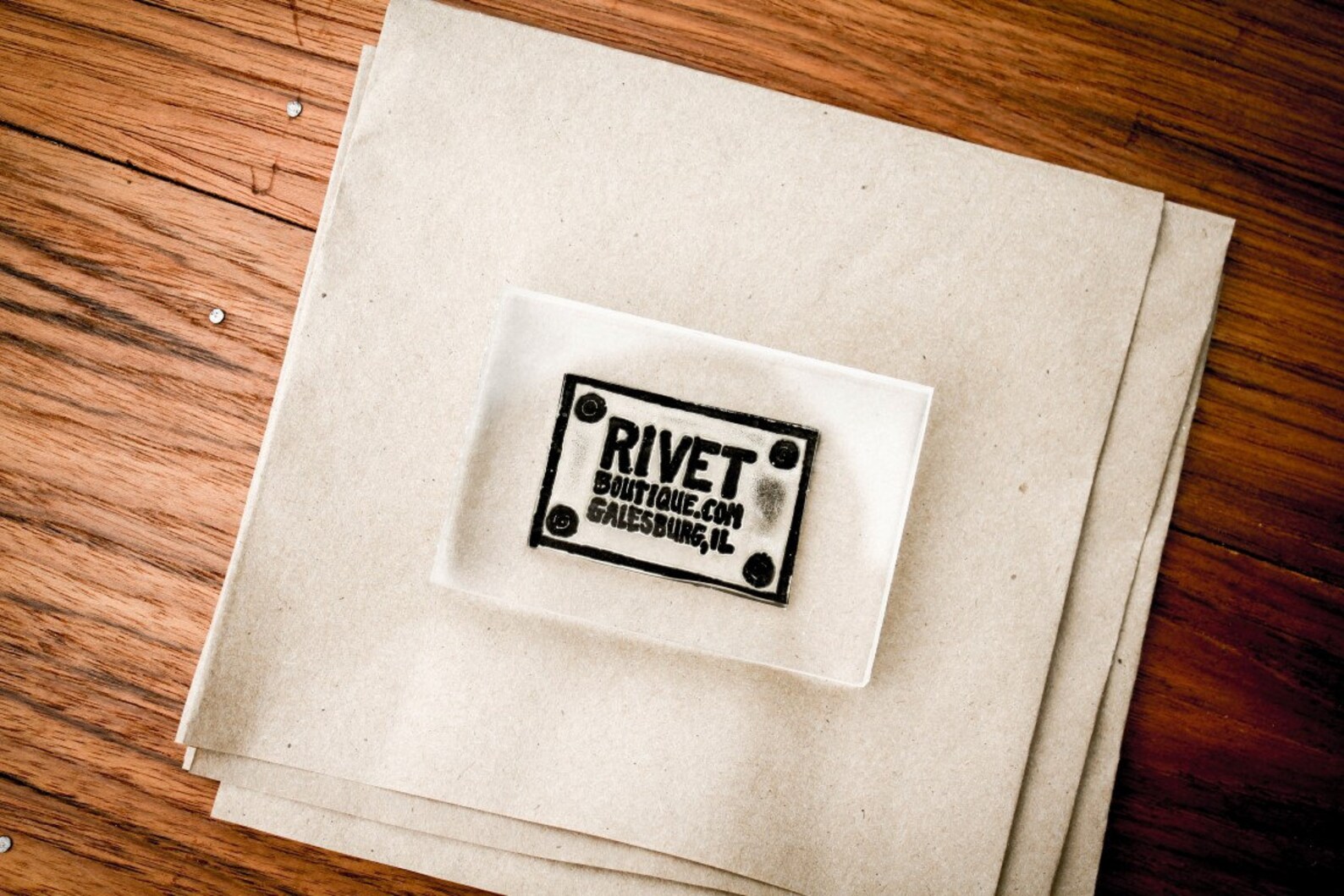 Custom Acrylic Rubber Stamp 8 x 10 inches Etsy