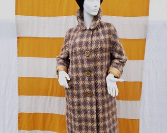 1960s mohair coat with big buttons!
